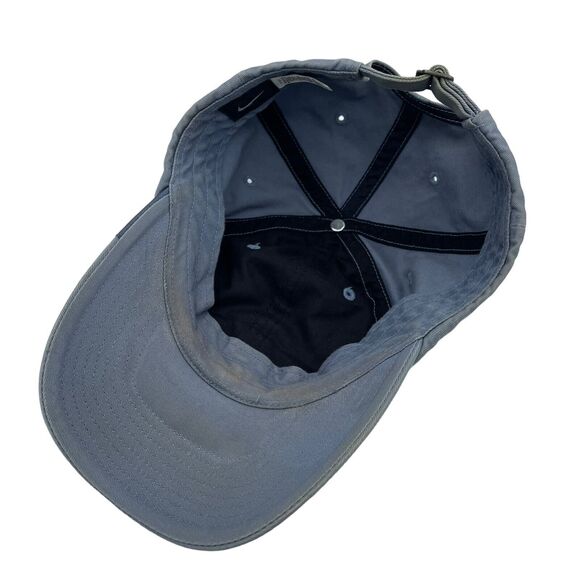 Vintage Nike Arch Block Spellout Gray Hat Y2K - Picture 6 of 6